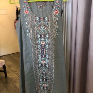 Johnny Was linen dress